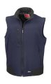 Heren Softshell Bodywarmer Result R123X Navy-Black